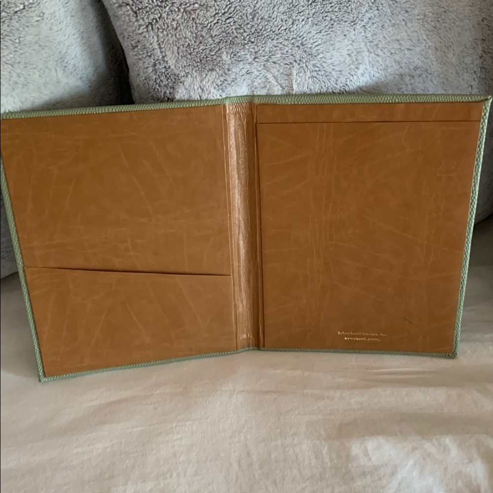 Green Textured Notebook - Picture 2 of 2